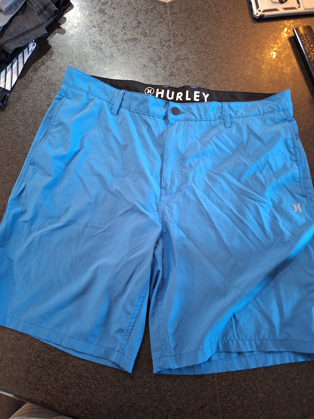 Hurley Light Blue Men's Swim Shorts